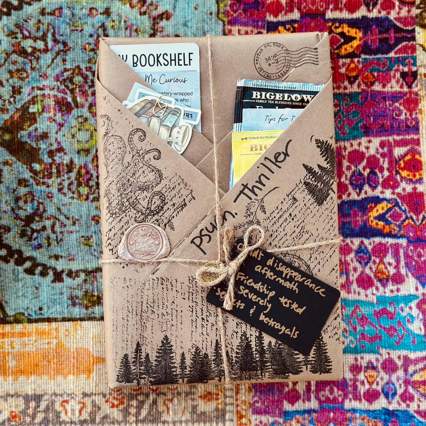 Cover Me Curious Mystery Book