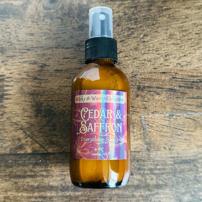 Cedar & Saffron Everything Spray