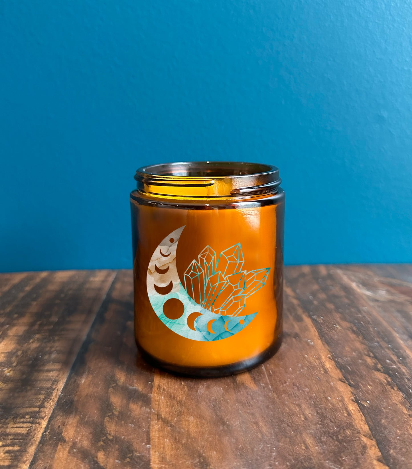 Colorful Crystal Moon