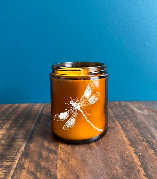 Dragonfly Candle