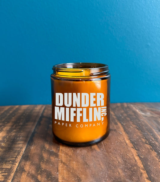The Office Inspired Dunder Mifflin Candle