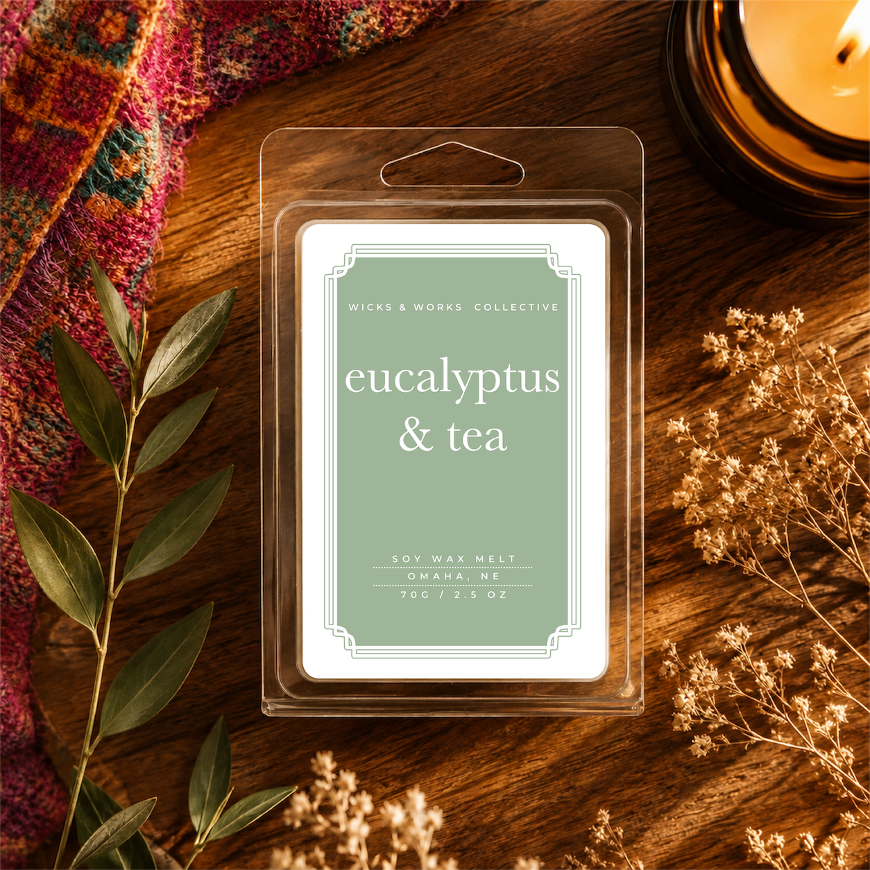 Eucalyptus & Tea Wax Melt