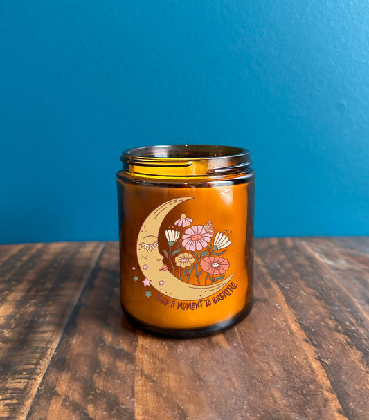 Take a moment to Breathe Candle
