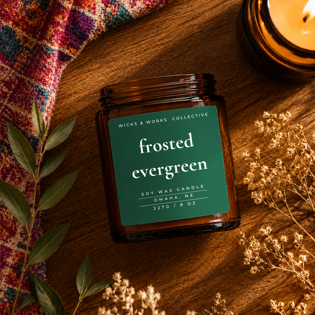 Frosted Evergreen