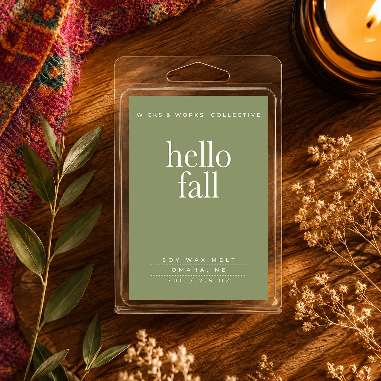Hello Fall Wax Melt