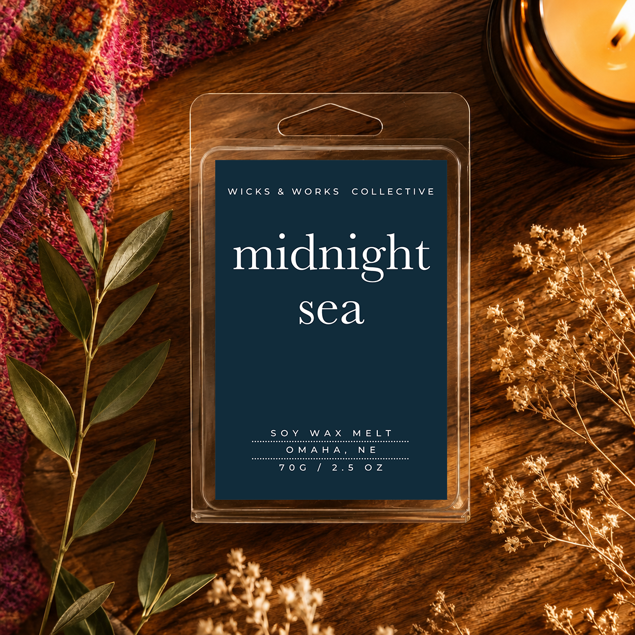 Midnight Sea Wax Melt