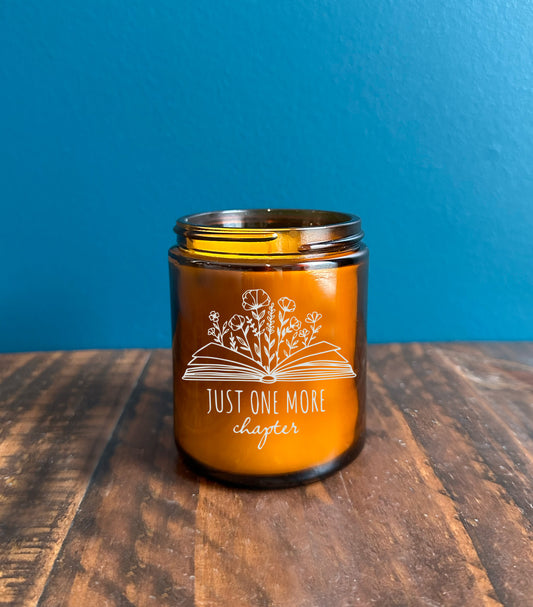 The Book Lover's Candle #2