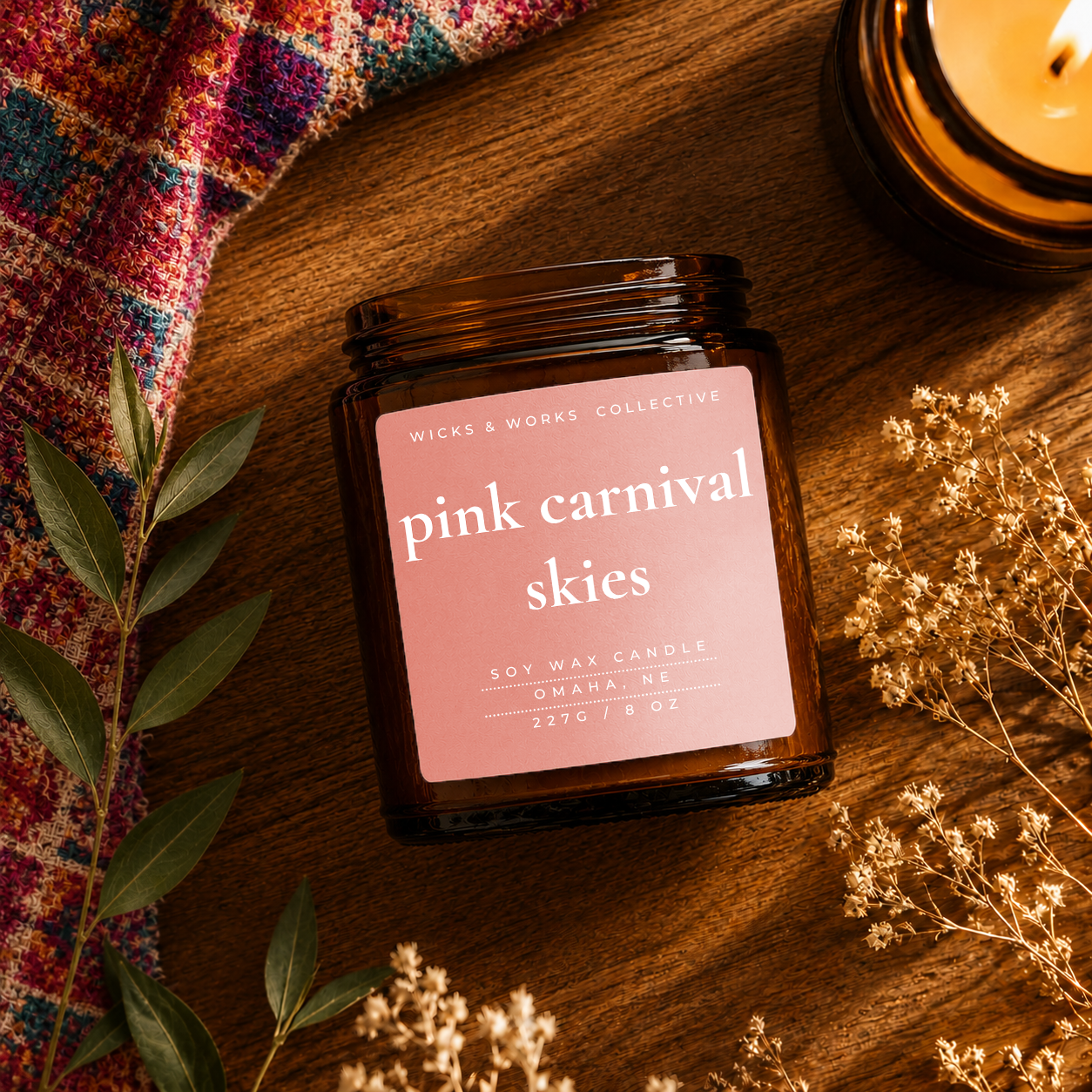 Pink Carnival Skies