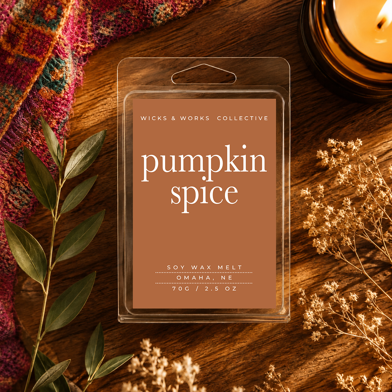 Pumpkin Spice Wax Melt