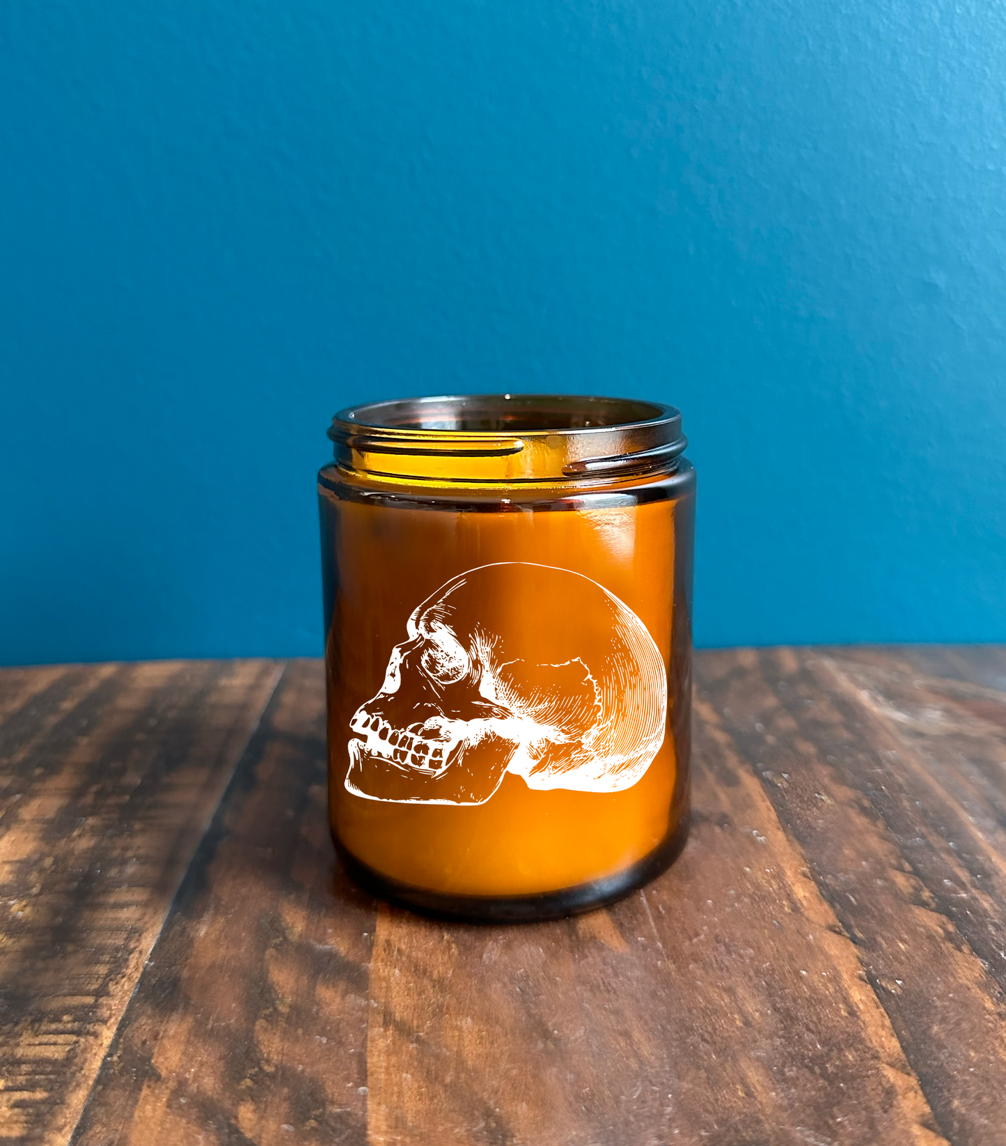 Realistic Skull Candle