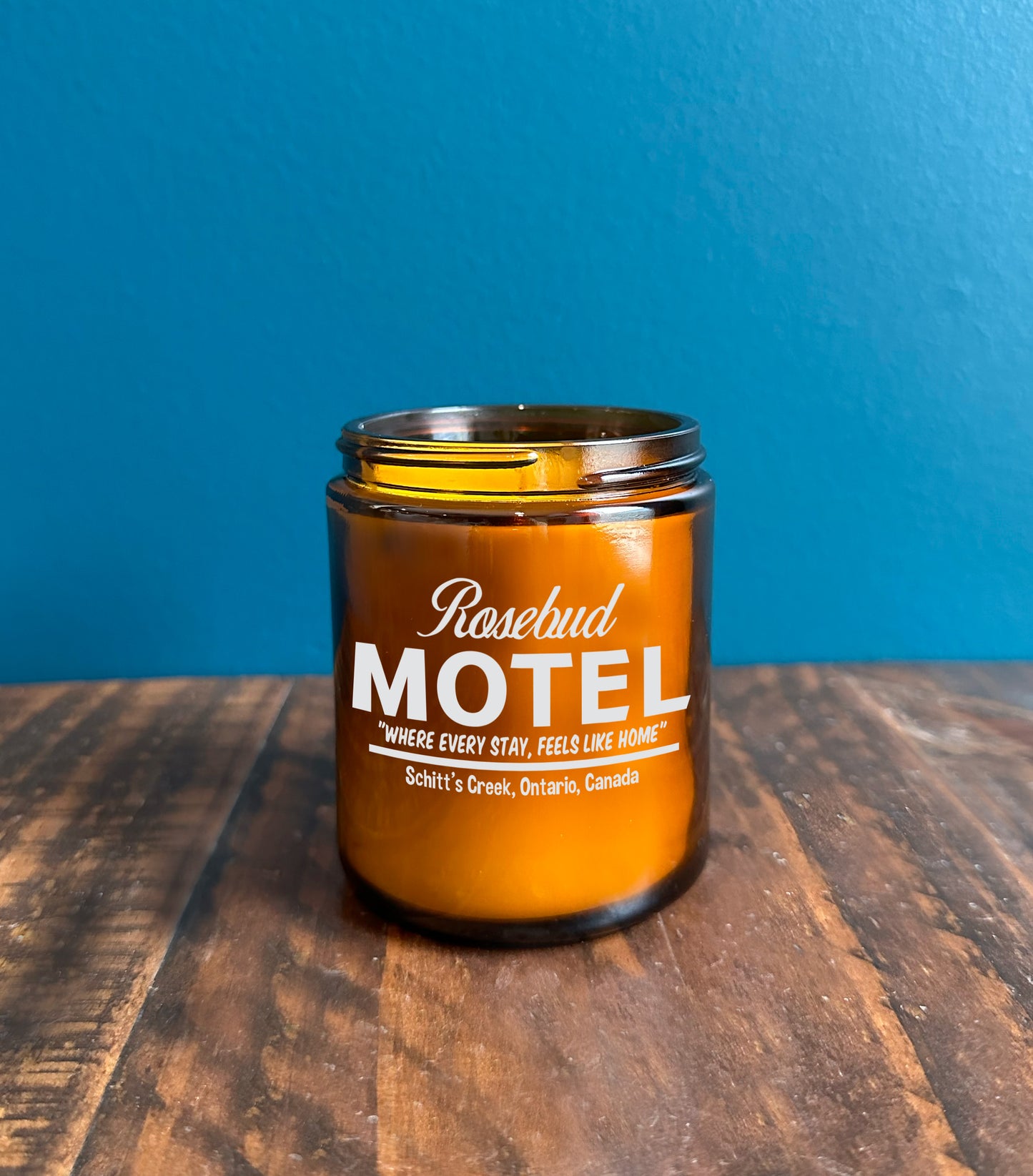 Schitt's Creek Inspired Motel Candle