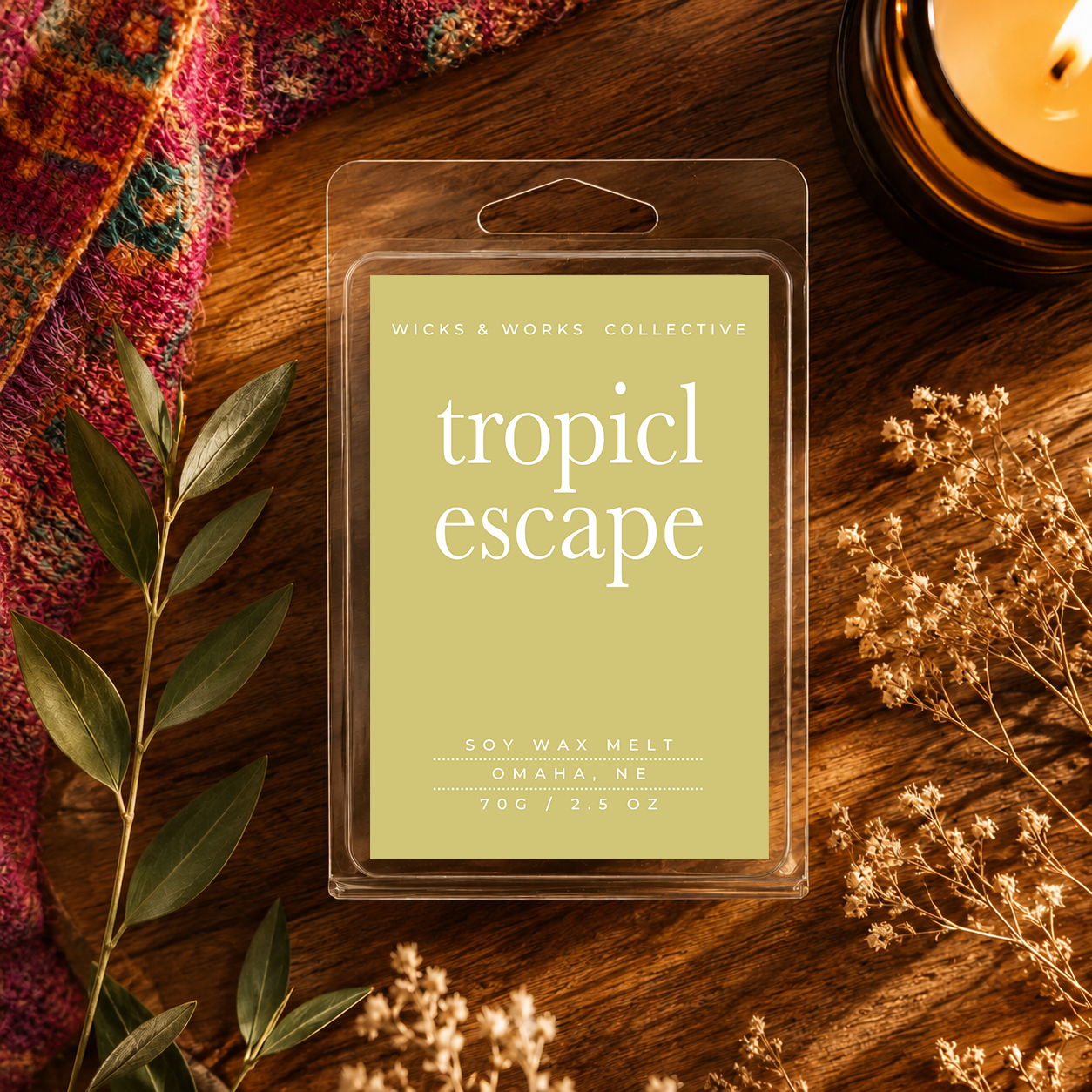 Tropical Escape Wax Melt