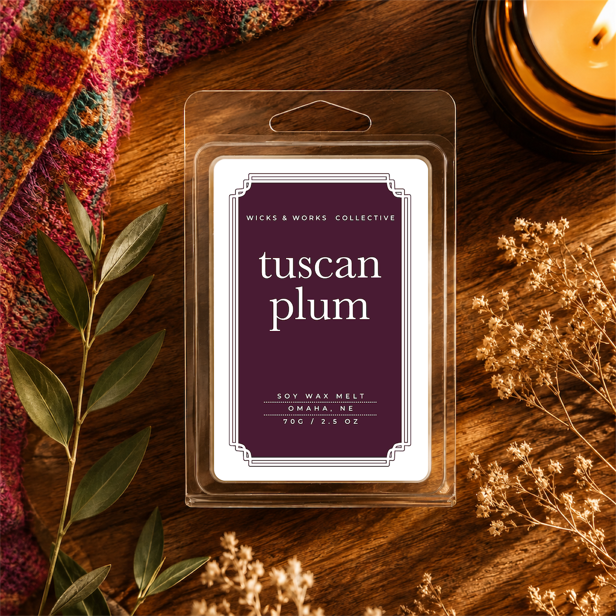 Tuscan Plum Wax Melt