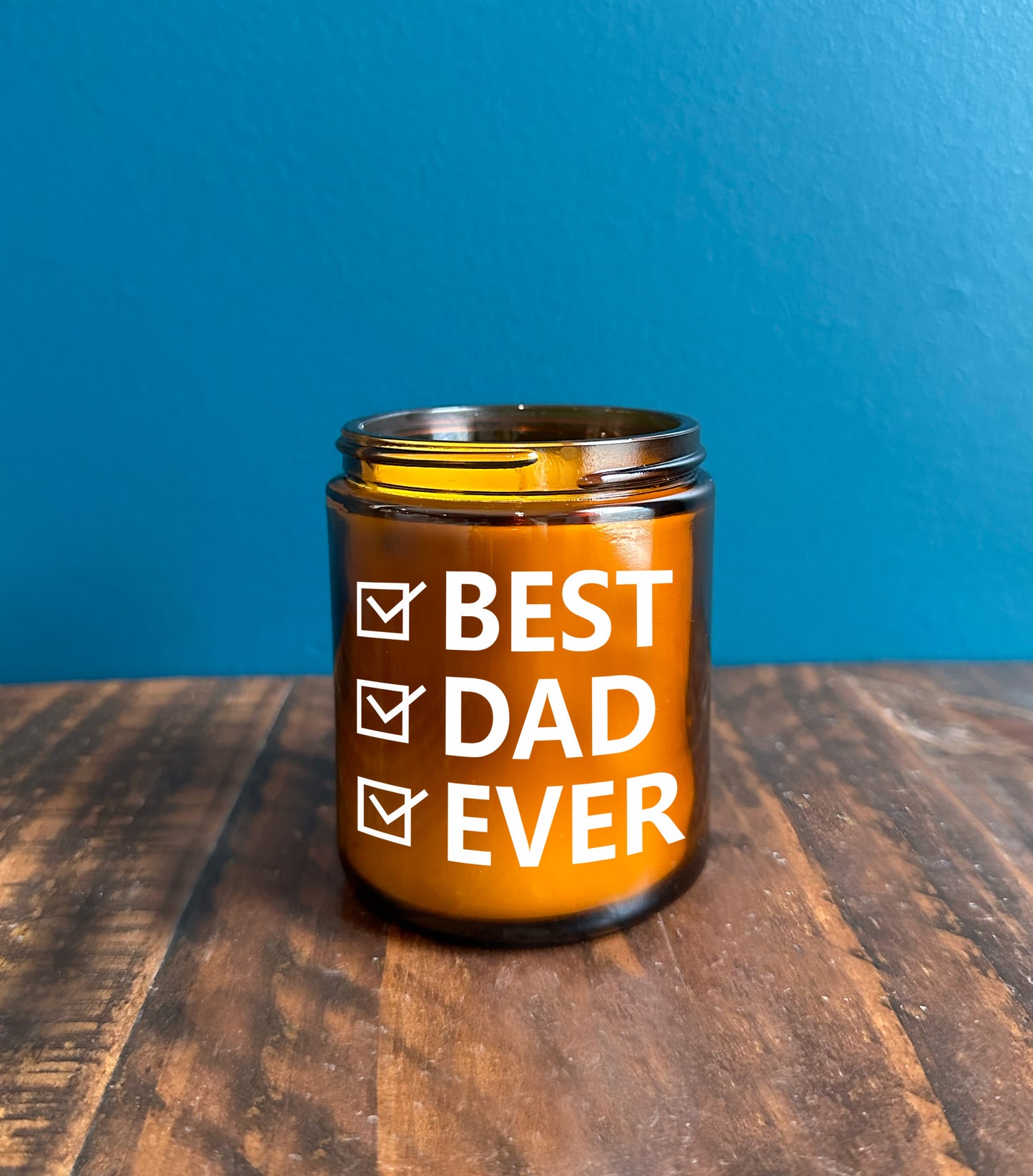 The Best Dad Ever Candle