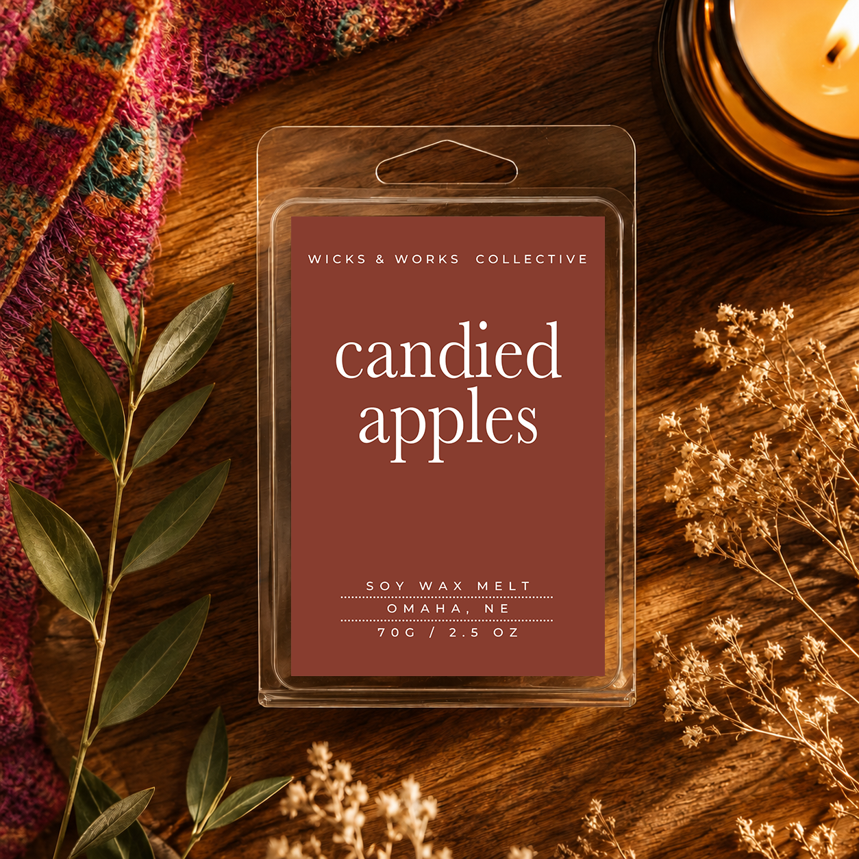 Candied Apples Wax Melt