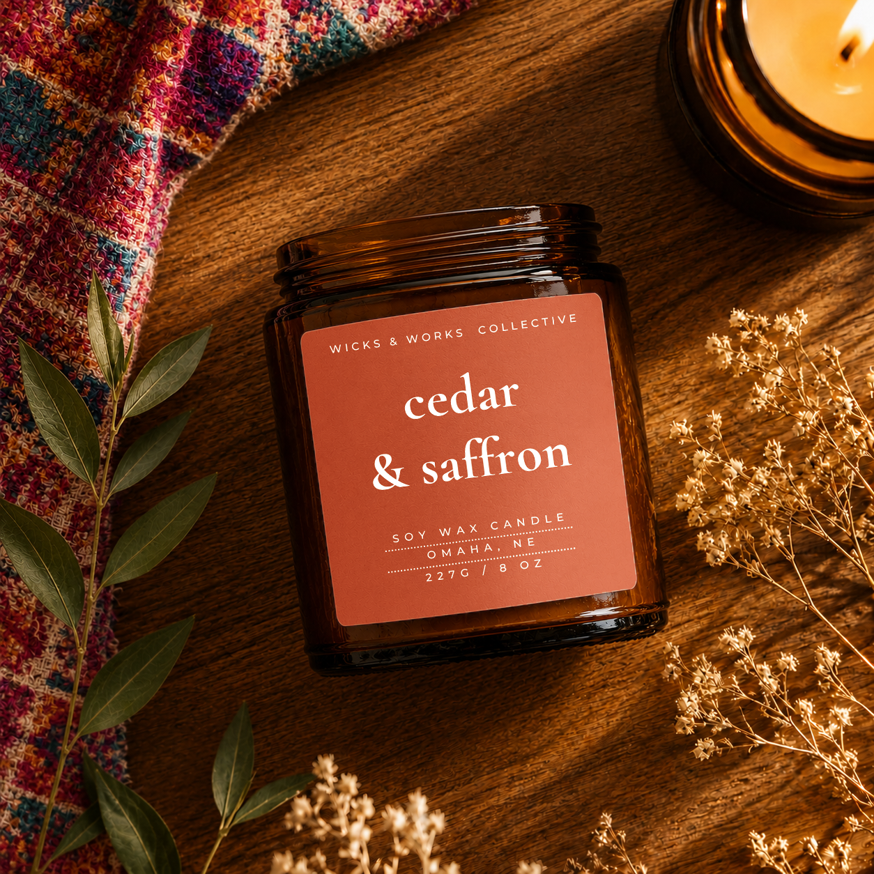 Cedar & Saffron