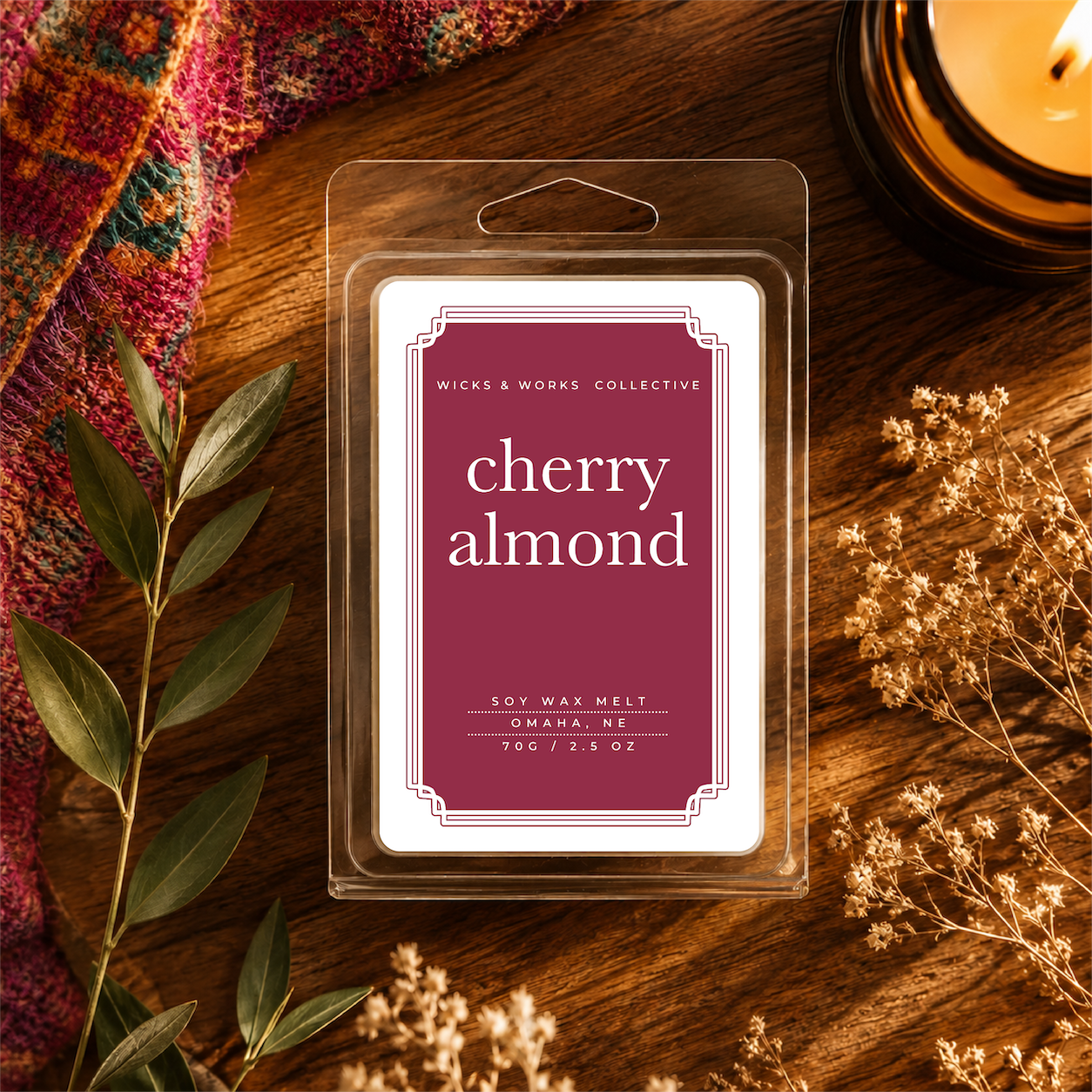 Cherry Almond Wax Melt