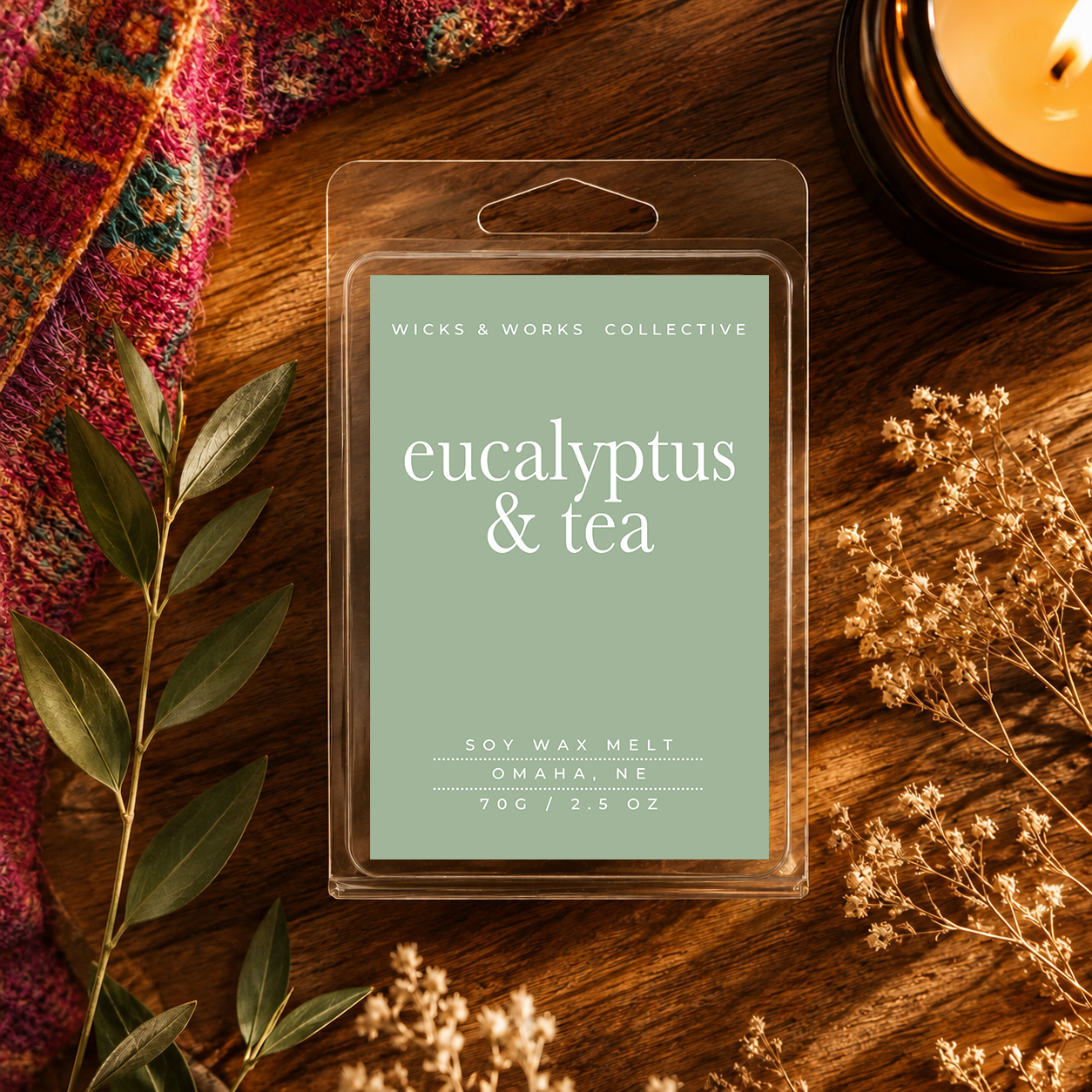 Eucalyptus & Tea Wax Melt