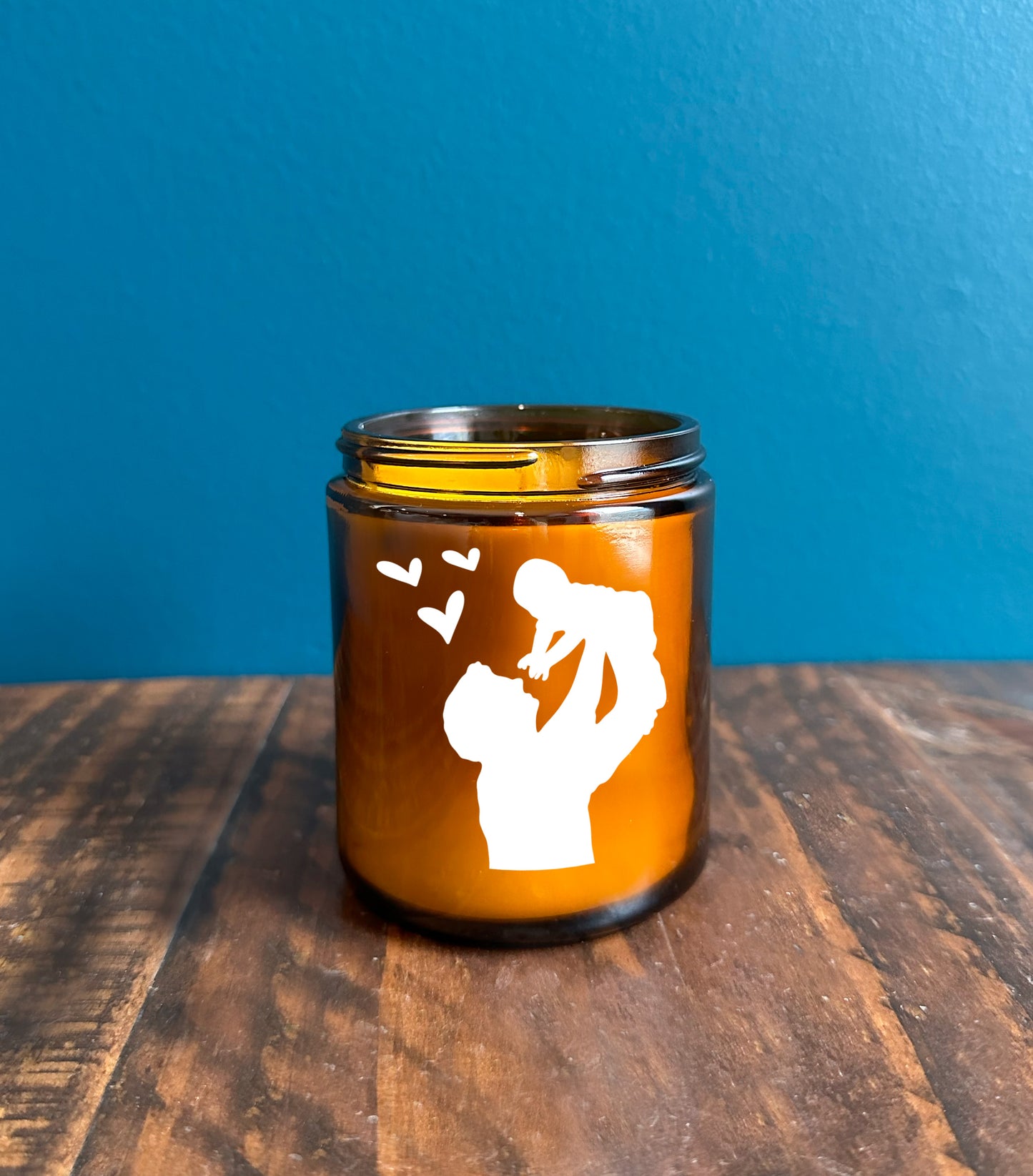 The Daddy Silhouette Candle