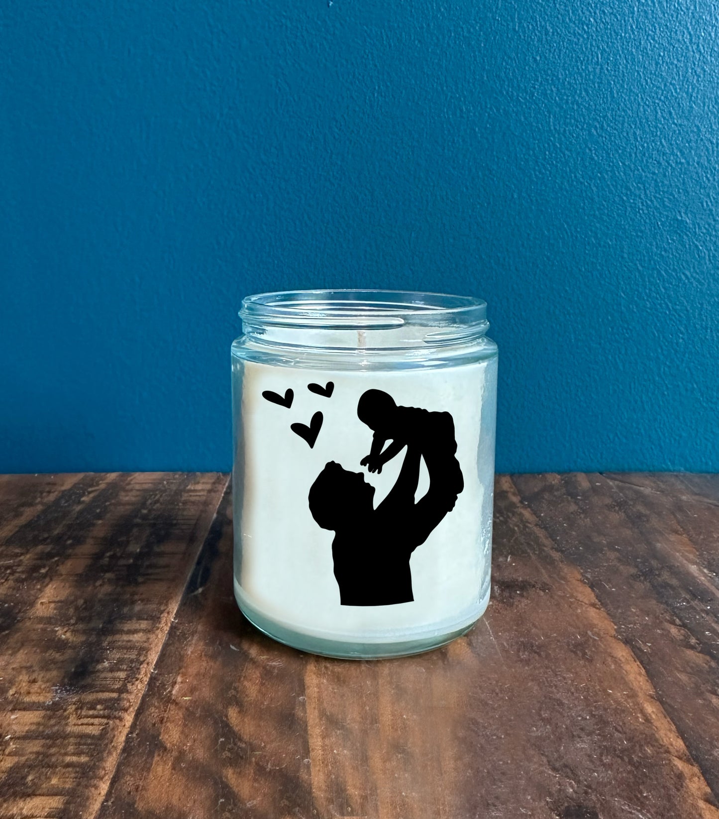 The Daddy Silhouette Candle