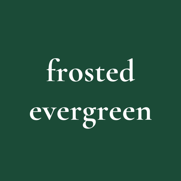 Frosted Evergreen