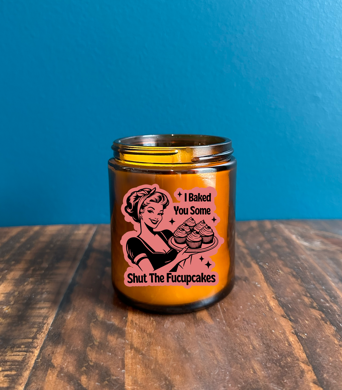 Fucupcakes Candle