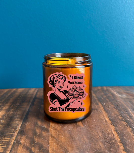 Fucupcakes Candle