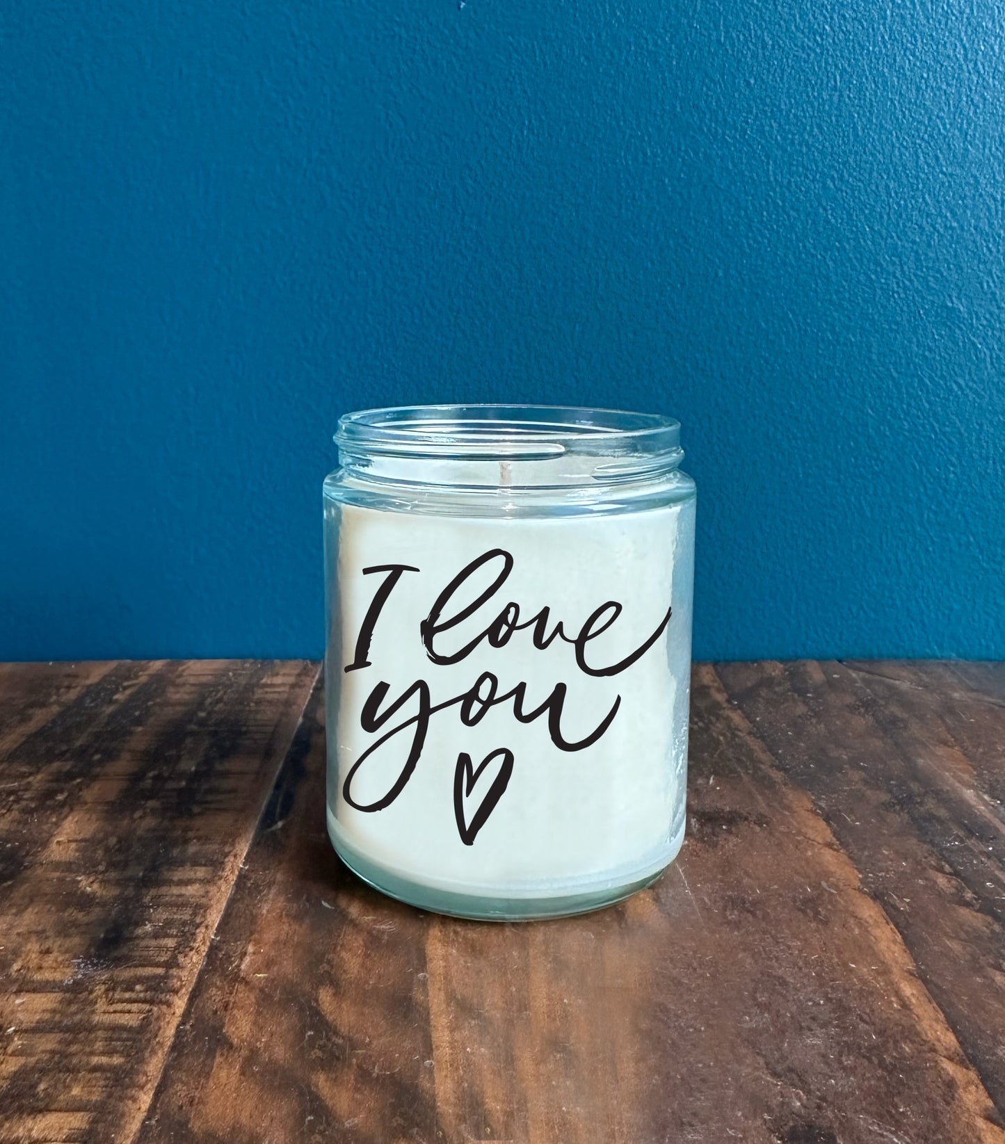 The I love You Candle