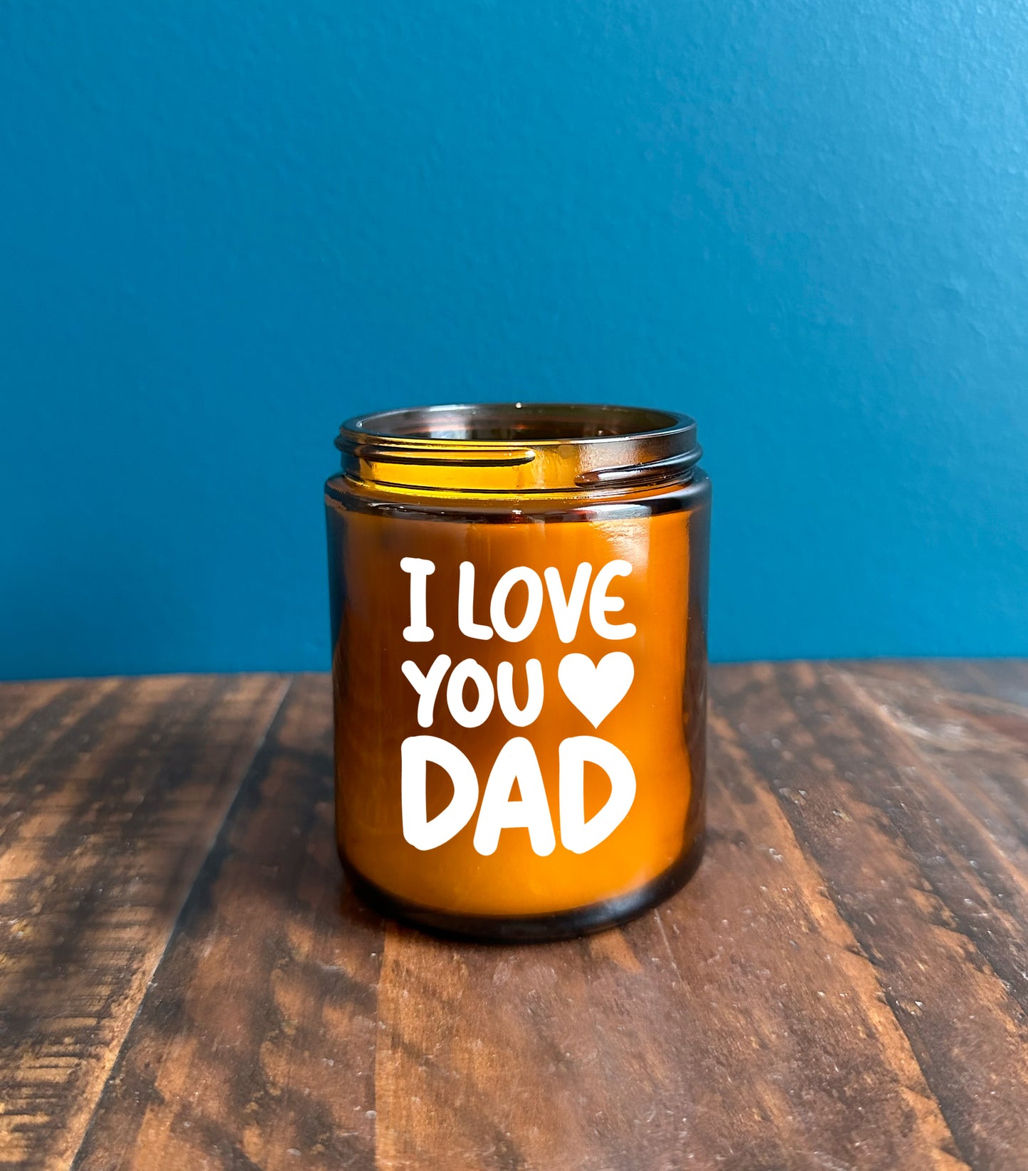 The I love You Dad Candle