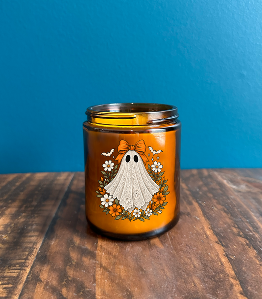 Lace Ghost Candle
