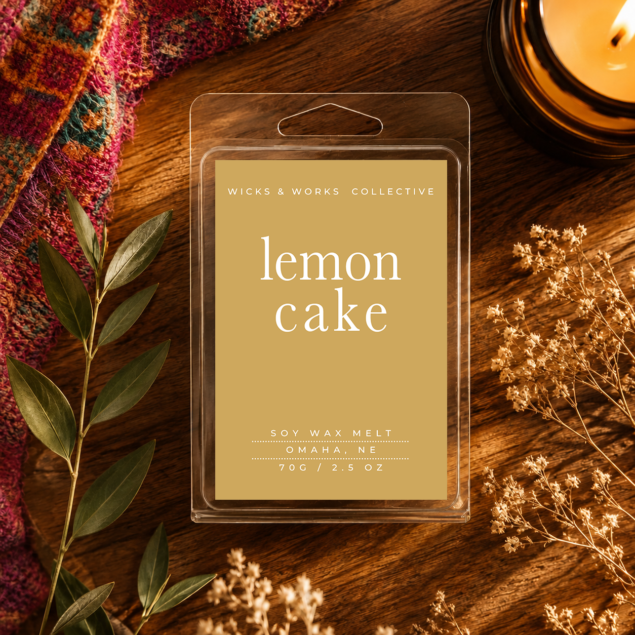 Lemon Cake Wax Melt