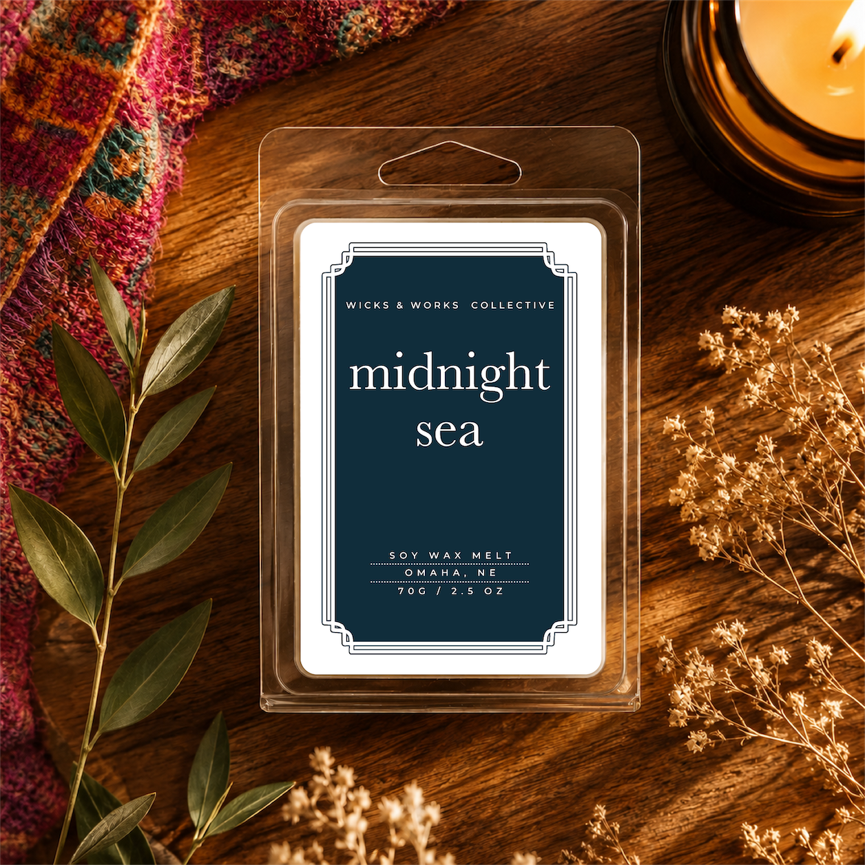 Midnight Sea Wax Melt
