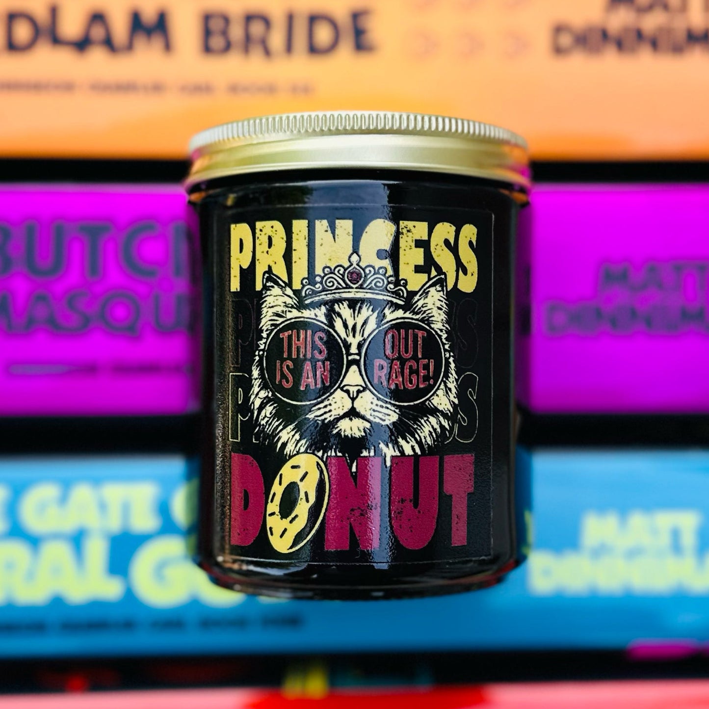 Princess Donut Candle
